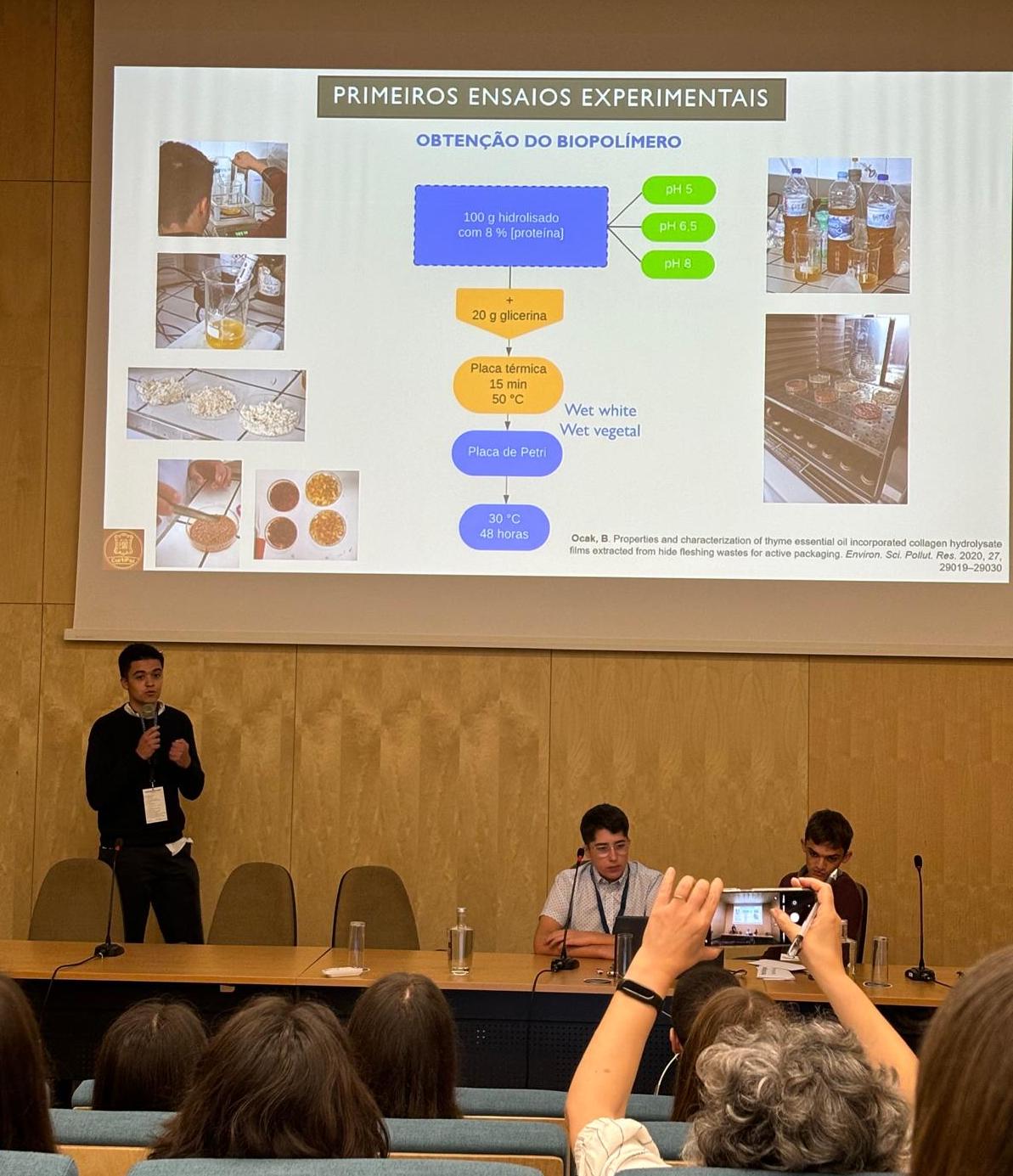 Participação no Congresso BioFase na Escola Superior de Biotecnologia da Universidade Católica do Porto